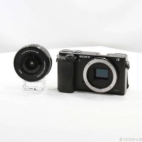 〔中古〕SONY(ソニー) α6000 パワーズームレンズキット ブラック ILCE-6000L〔258-ud〕
