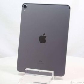 〔中古〕Apple(アップル) iPad Pro 11インチ 64GB スペースグレイ MTXN2J／A Wi-Fi〔258-ud〕
