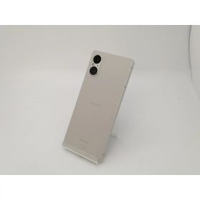 【中古】SONY docomo 【SIMフリー】 Xperia 5 V 8GB 128GB プラチナシルバー SO-53D【三宮センター】保証期間1ヶ月【ランクA】