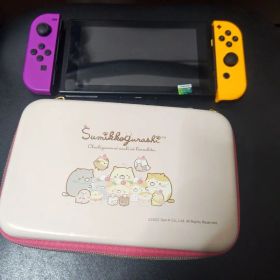 Nintendo Switch 紫オレンジJoy-Con すみっコぐらしケース