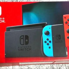 【付属品完備】 Nintendo Switch 本体 ネオン バッテリー強化版