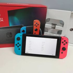 【未使用に近い】Nintendo Switch 本体 HAC-001(-01)/2025年製/バッテリー強化版〈HAD-S-KABAH〉