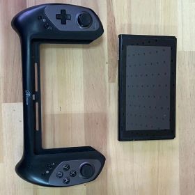 Switch本体＋大型グリップ装着セット 動作品【価格相談歓迎】