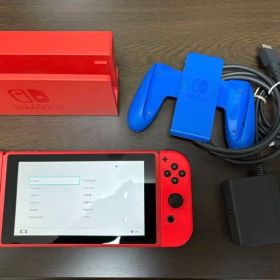 『美品』 Nintendo Switch マリオレッド×ブルー 本体 セット