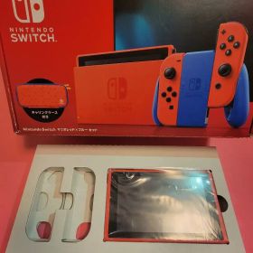 未使用 Nintendo Switch マリオレッド×ブルー セット本体のみ