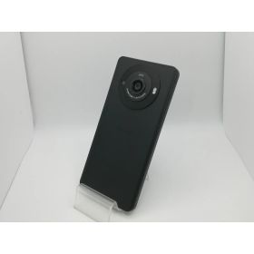 【中古】SHARP docomo 【SIMフリー】 AQUOS R8 pro ブラック 12GB 256GB SH-51D【新橋】保証期間1ヶ月【ランクB】