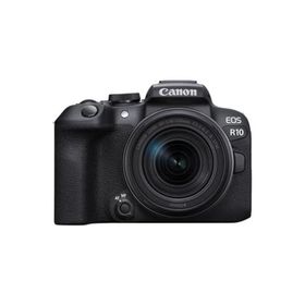 【中古】「非常に良い」Canon ミラーレス一眼カメラ EOS R10 レンズキット(RF-S18-150)ブラック/APS-C/EOSR10-18150ISSTMLK(ミラーレス一眼)