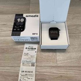 【未使用品】アマズフィット Bip6 スマートウォッチ メンズ レディース Bluetooth Amazfit SP170074C01 Blue/Black【送料無料】