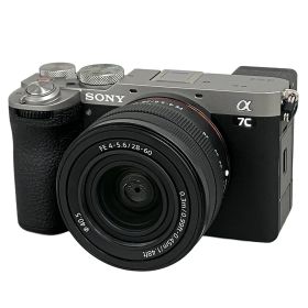 SONY α7c II ズームレンズキット ミラーレス一眼カメラ ILCE-7CM2 ボディ ソニー SEL2860 レンズ 他付属品有 中古 美品 K11126313