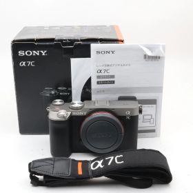 SONY α7C ボディ シルバー ILCE-7C フルサイズミラーレス一眼 〔SONY E マウント〕