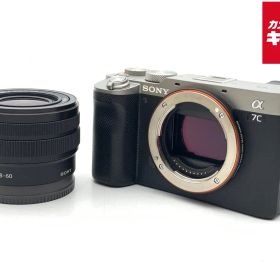 【中古】 【並品】 ソニー α7C ズームレンズキット シルバー [ILCE-7CL S]