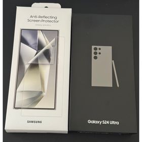 ギャラクシー(Galaxy)のSAMSUNG GALAXY S24 ULTRA 256GB チタニウムグレー(スマートフォン本体)