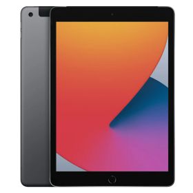 【中古】Cランク【傷や汚れあり】 SIMフリー iPad 10.2 第8世代(2020) 32GB WIFI＋celluler スペースグレイ 利用制限?(白ロム) 送料無料