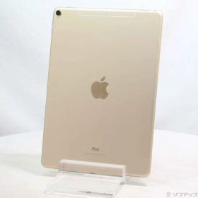 【中古】Apple(アップル) iPad Pro 10.5インチ 64GB ゴールド MQF12J／A auロック解除SIMフリー 【262-ud】