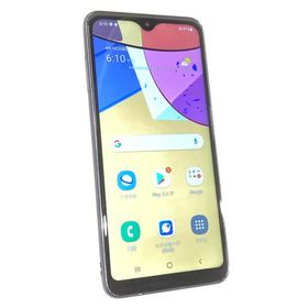 中古 samsung Galaxy A21 64GB ブラック SCV49 au
