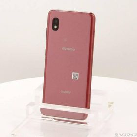 〔中古〕GALAXY(ギャラクシー) GALAXY A21 64GB レッド SC-42A docomoロック解除SIMフリー〔377-ud〕