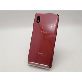 【中古】SAMSUNG docomo 【SIMロック解除済み】 Galaxy A21 レッド 3GB 64GB SC-42A【広島本通】保証期間１ヶ月【ランクC】