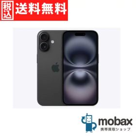 ◆ポイントUP◆《国内版SIMフリー》【新品未開封品（未使用）】 iPhone 16 Plus 256GB [ブラック] MXVG3J/A 白ロム 6.7インチ Apple（SIMフリー）