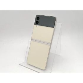 【中古】SAMSUNG docomo 【SIMフリー】 Galaxy Z Flip3 5G クリーム 8GB 128GB SC-54B【なんば】保証期間1ヶ月【ランクA】
