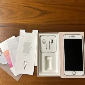 iPhone8 ローズゴールド 本体 イヤフォン付き SIMフリー