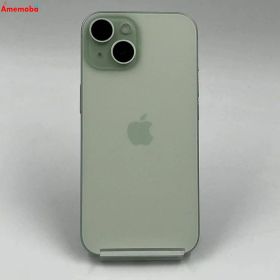 【中古】iPhone15 128GB グリーン MTMM3J/A Apple版SIMフリー 極美品