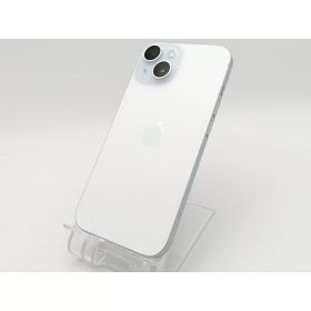 【中古】Apple docomo 【SIMフリー】 iPhone 15 128GB ブルー MTML3J/A【ECセンター】保証期間1ヶ月【ランクB】