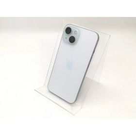 【中古】Apple docomo 【SIMフリー】 iPhone 15 128GB ブルー MTML3J/A【秋葉4号】保証期間1ヶ月【ランクB】