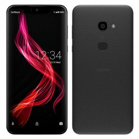 【中古】Bランク【やや傷や汚れあり】 SIMフリー 801SH AQUOS zero SoftBank系 ブラック 利用制限▲(赤ロム永久保証) 本体のみ 送料無料