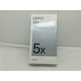【未使用】Oppo 国内版 【SIMフリー】 OPPO A5x 4GB 128GB ブルー【川崎】保証期間３ヶ月