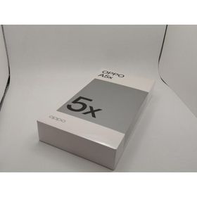 【未使用】Oppo 国内版 【SIMフリー】 OPPO A5x 4GB 128GB ホワイト【新橋】保証期間３ヶ月