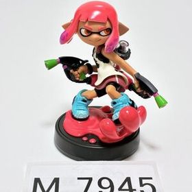M7945 ●中古 美品 即決●amiibo ガール ネオンピンク (スプラトゥーン アミーボ イカガール) ●Splatoon / Inkling Girl - Neon Pink