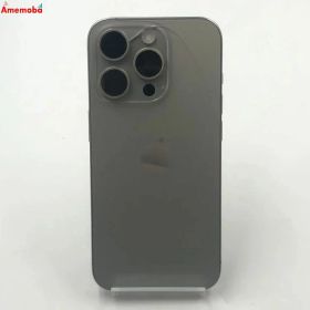 【中古】iPhone15 Pro 128GB ナチュラルチタニウム MTU93J/A Apple版SIMフリ