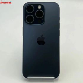 【中古】iPhone15 Pro 256GB ブルーチタニウム MTUG3J/A SoftBank版SIMフ