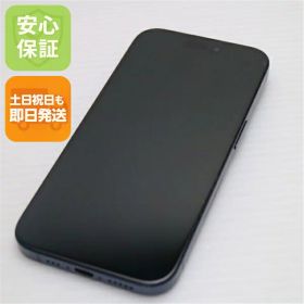 【中古】良品中古 SIMフリー iPhone15 Pro 128GB ブルーチタニウム スマホ Apple 安心保証 即日発送 土日祝発送OK