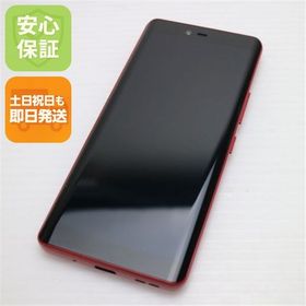安心保証 新品同様 SIMフリー Rakuten Hand 5G クリムゾンレッド