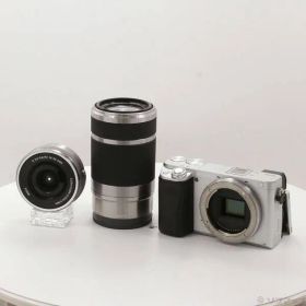 ソフマップ 〔中古品〕 α6400 ILCE-6400Y ダブルズームレンズキット シルバー【258】