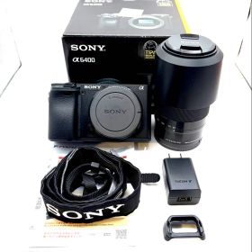 【極美品】SONY α6400 55-210mm レンズセット 6636枚