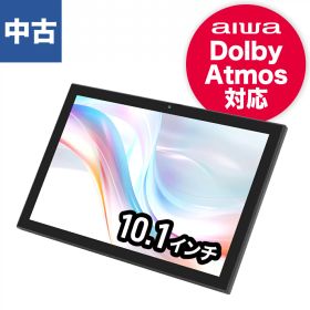 JA3-TBA1006-4 中古 aiwa アイワ タブレット Android アンドロイド Wi-Fiモデル グレー 10インチ 8コア オクタコア 64GB IPS液晶 Dolby Atmos スピーカー 無線LAN 5GHz GPS みちびき microSD USB type-C Bluetooth Android13 アンドロイド13