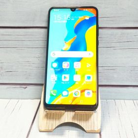 Y!mobile HUAWEI MAR-LX2J P30 lite ミッドナイトブラック 本体 白ロム SIMロック解除済み SIMフリー C799683
