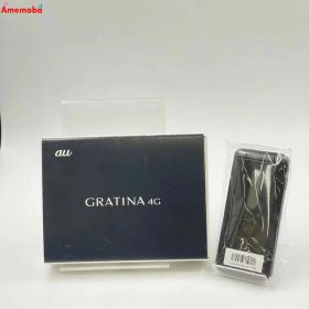 【新品・未使用】KYOCERA GRATINA 4G KYF31 8GB ブラック SIMロック解除済 au