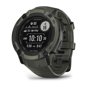 「訳あり品-外装箱傷あり」新品 GARMIN Instinct 2X Dual Power 010-02805-52 [Moss]