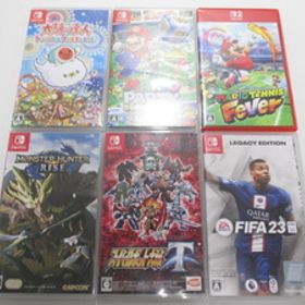 k72623-oe [送料650円] 中古○6本セット マリオテニスフィーバー 太鼓の達人ドンダフルフェスティバル等 SWITCH/SWITCH2 [037-260419]