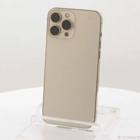 ソフマップ 〔中古品〕 iPhone13 Pro Max 256GB ゴールド MLJA3J／A SIMフリー【258】