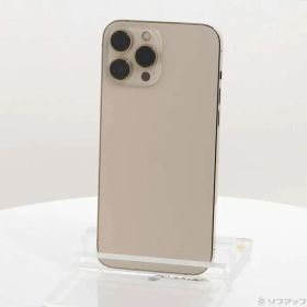 ソフマップ 〔中古品〕 iPhone13 Pro Max 256GB ゴールド MLJA3J／A SIMフリー【262】