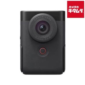 【新品】キヤノン PowerShot V10 ブラック Canon コンパクトデジタルカメラ Vlog対応 4K動画撮影 高画質 Wi-Fi搭載 《納期約１－２週間》