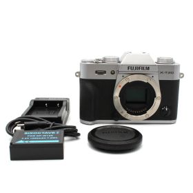 ■美品■ FUJIFILM ミラーレス一眼 X-T20 ボディ シルバー X-T20-S No.C03806