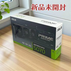 ASUS グラフィックボード RTX5070 PRIME-RTX5070-O12G GDDR7 12GB OCモデル PCIe5.0 HDMI対応
