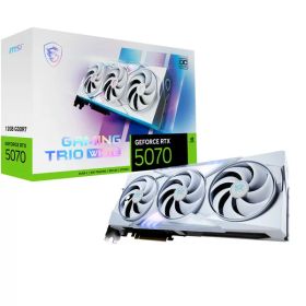 MSI GeForce RTX 5070 12G GAMING TRIO OC WHITE ホワイト [グラフィックボード] 【KK9N0D18P】 xp10n