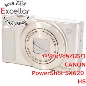 [bn:17] Canon製 PowerShot SX620 HS ホワイト 2020万画素 本体のみ