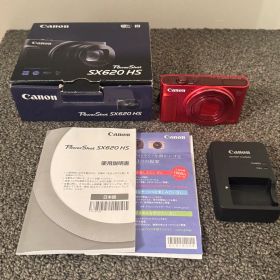 【極美品】Canon PowerShot SX620 HS レッド 付属品あり